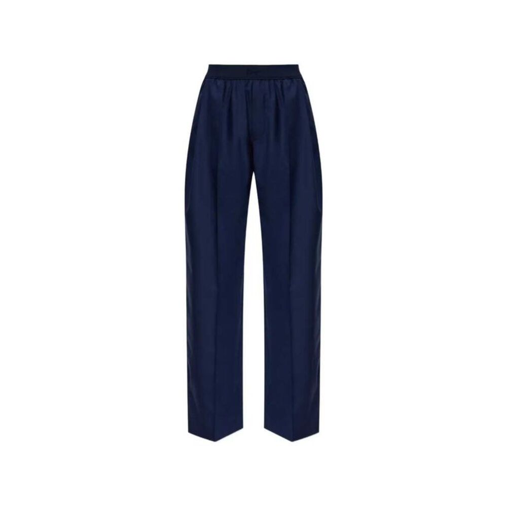 Kenzo Women Wool Trousers With Logo